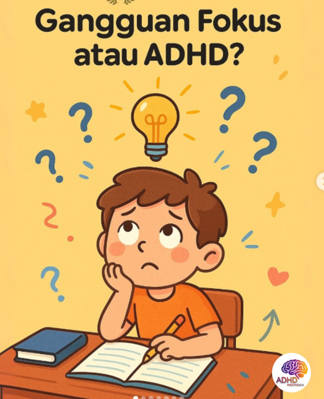 ADHD dan Kesulitan Fokus Anak: Edukasi untuk Keluarga di Kabupaten Nias Barat
